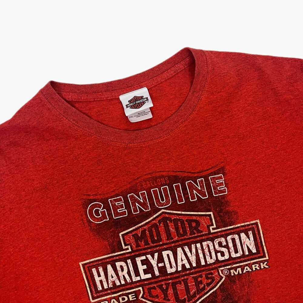 Harley-Davidson Men’s 2XL Genuine Oil Columbia TN Burnt Orange Fall